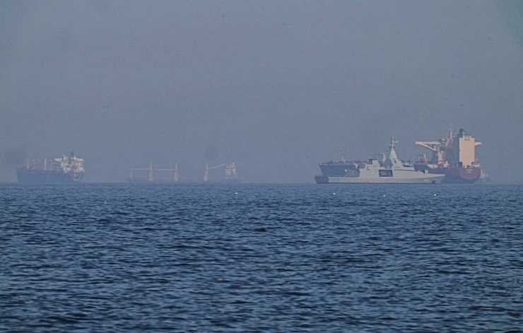 Eo biển Hormuz. Ảnh: AP
