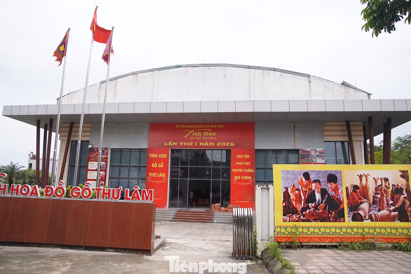 Khu vực tái định cư của người dân nằm tại trục đường Vân Hà
