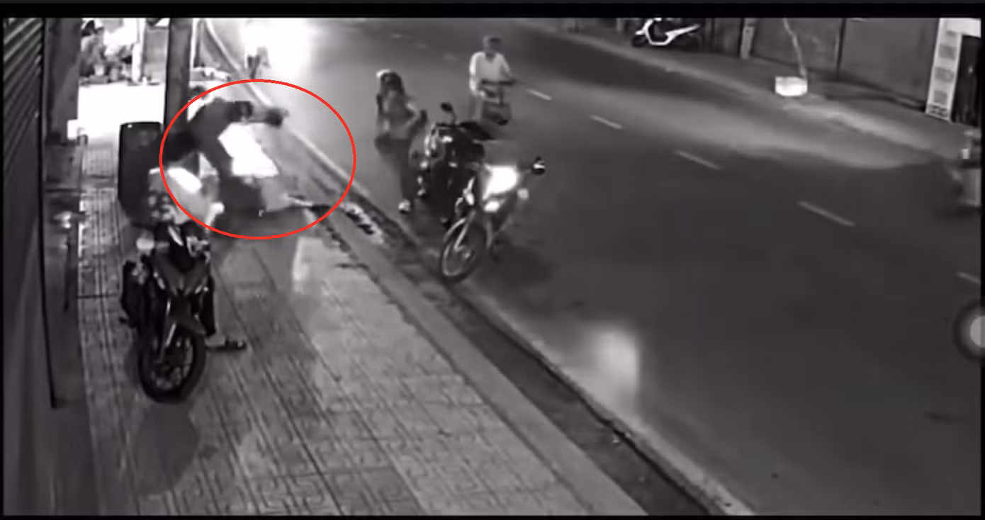 Hình ảnh cắt từ clip.