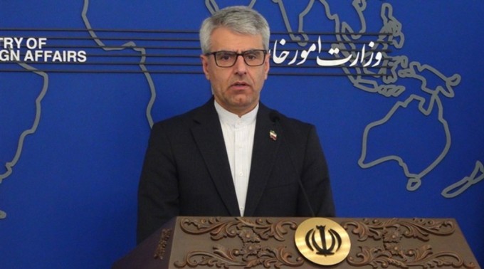 Phát ngôn viên Bộ Ngoại giao Iran Esmail Baghaei. Ảnh: PressTV
