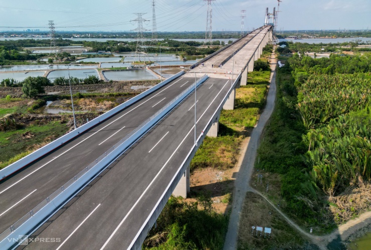Hình dáng cầu dây văng cao nhất nước giúp tuyến Bến Lức - Long Thành liền mạch - 10