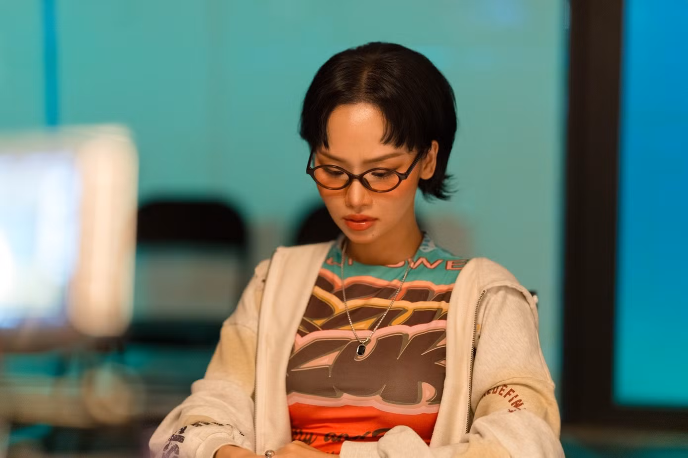 Xáo trộn vì cú trượt của Miu Lê