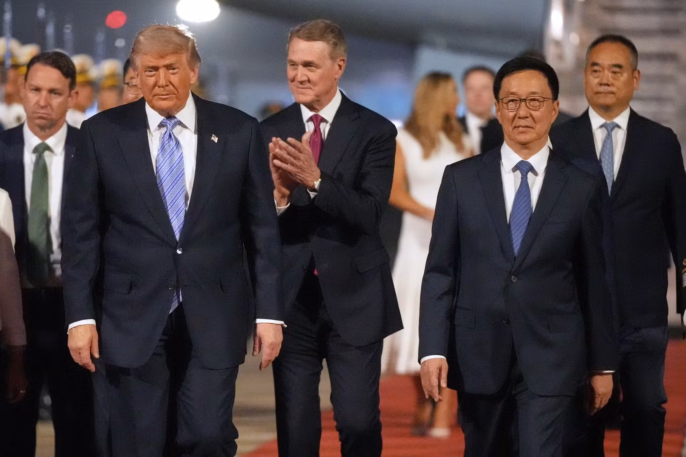Tổng thống Mỹ Donald Trump được chào đón nồng nhiệt tại Bắc Kinh - 5