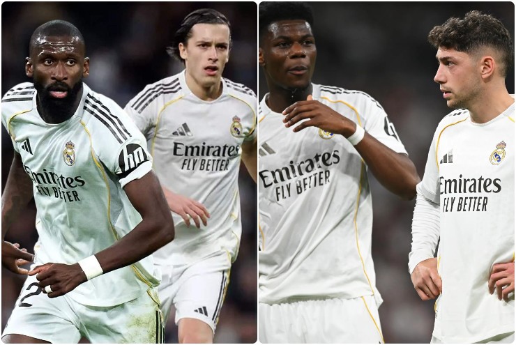 Những ngôi sao của Real Madrid liên tục va chạm trên sân tập