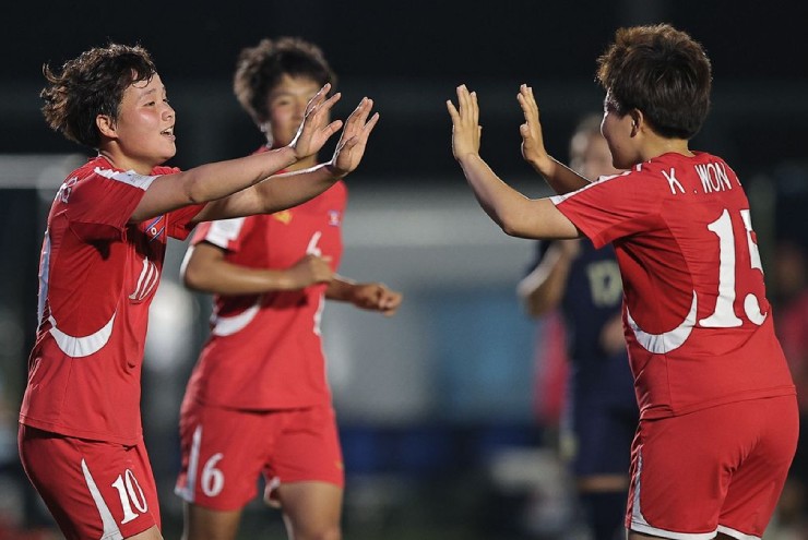 U17 Triều Tiên dễ dàng áp đảo U17 Thái Lan