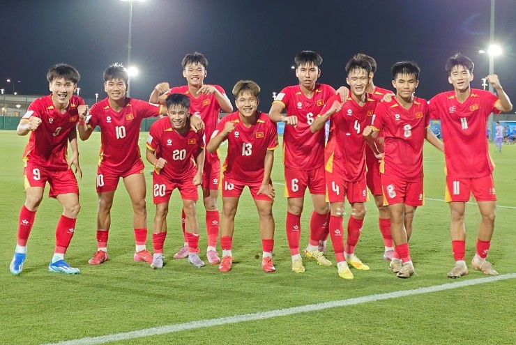 U17 Việt Nam mở tỉ số trước U17 Hàn Quốc