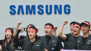 Công nhân Samsung đình công vì bị AI chiếm mất khoản thưởng “khủng”