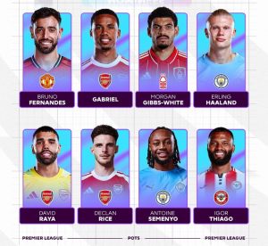Fernandes mơ cú đúp danh hiệu hay nhất Ngoại hạng Anh, Carrick so kè Pep – Arteta