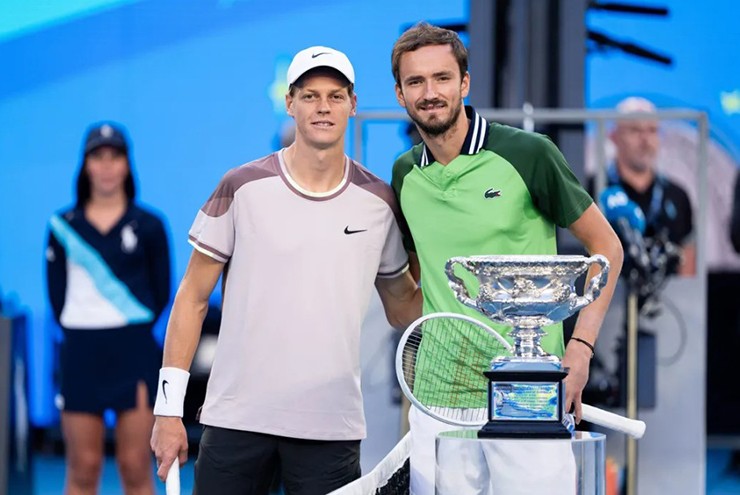 Sinner và Medvedev có cơ hội gặp nhau ở bán kết Rome Open nếu cả hai cùng đi tiếp