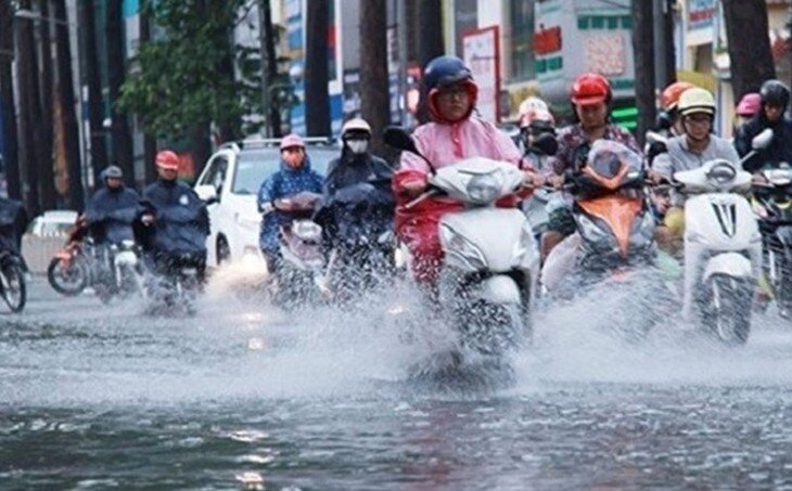 Chiều nay miền Bắc đón mưa dông.
