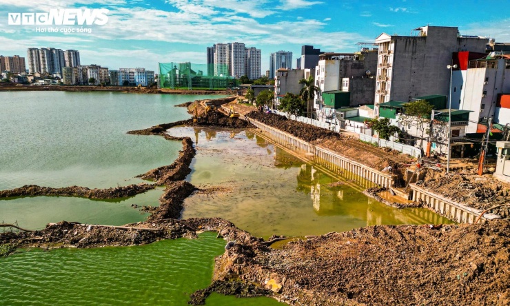 Hồ điều hòa nghìn tỷ phía Tây Hà Nội dần lộ diện - 4