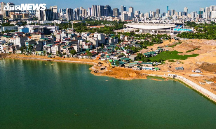 Hồ điều hòa nghìn tỷ phía Tây Hà Nội dần lộ diện - 3