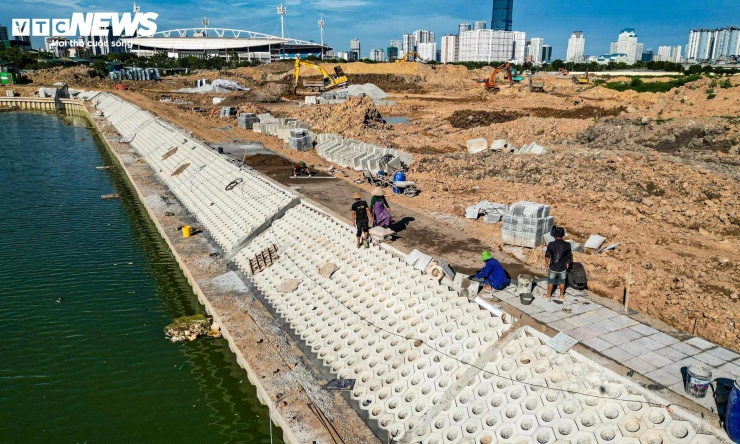Hồ điều hòa nghìn tỷ phía Tây Hà Nội dần lộ diện - 10