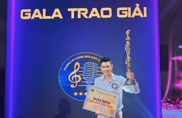 Phạm Ngọc Anh giành Quán quân Giọng ca vàng Bolero 2026