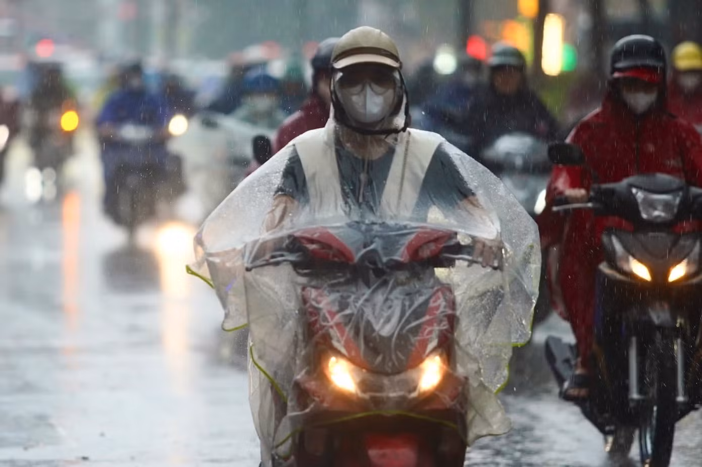Miền Bắc mưa lớn diện rộng từ đêm nay