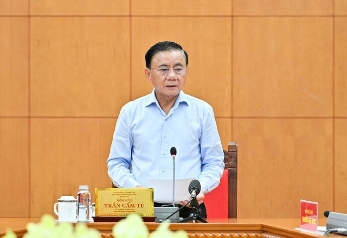 Ủy viên Bộ Chính trị, Thường trực Ban Bí thư Trần Cẩm Tú vừa ký ban hành Kết luận số 56 của Bộ Chính trị