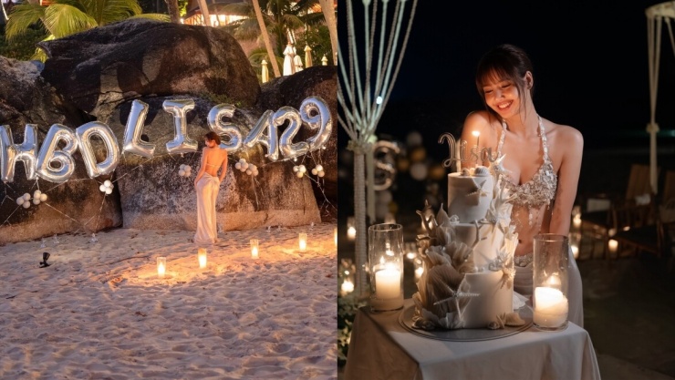 Frédéric Arnault không xuất hiện trong sinh nhật của Lisa tại Bali.