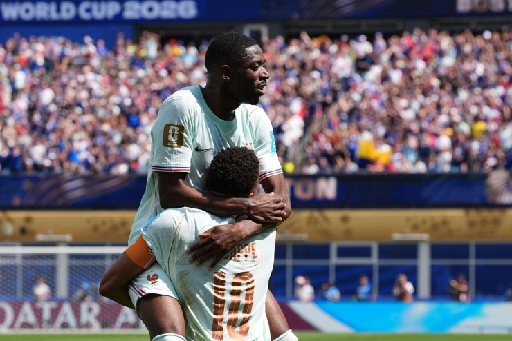 Pháp đang sở hữu hàng công mạnh nhất World Cup 2026. Ảnh: AP
