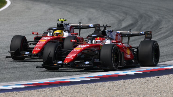  Ferrari có cuộc đua lép vế so với đối thủ