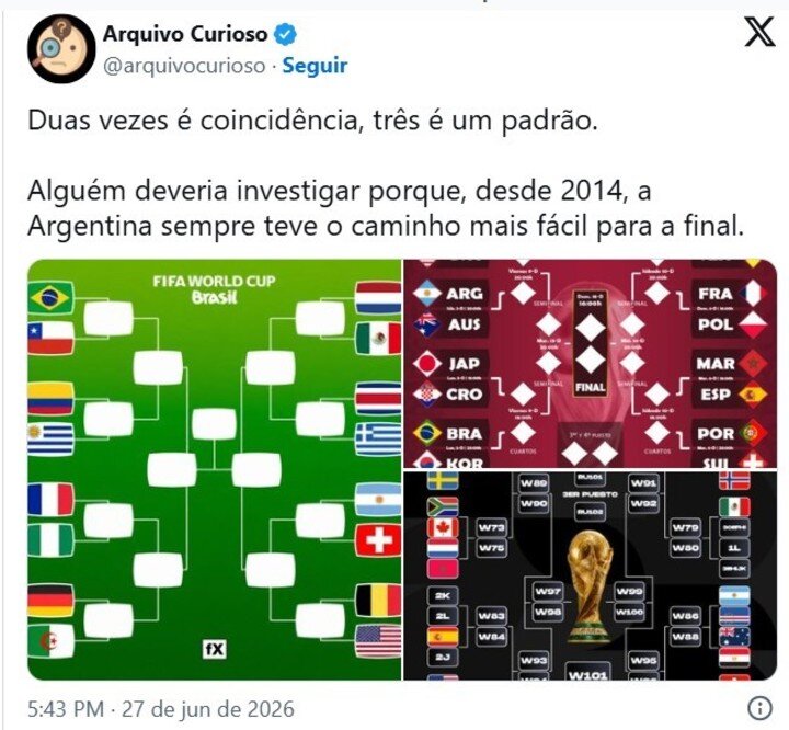 Báo chí Brazil tố Argentina được ưu ái nhánh đấu, đòi lập tức điều tra - 3