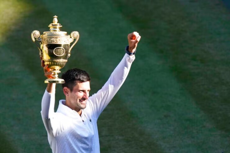 Djokovic hướng tới danh hiệu thứ 8 ở Wimbledon 