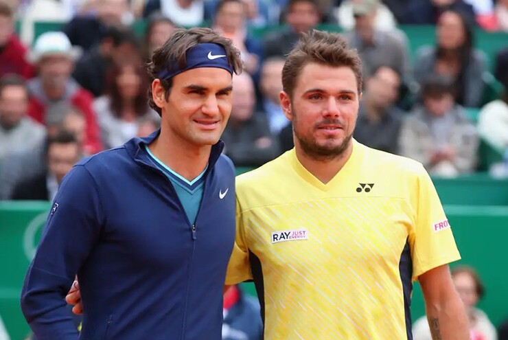 Federer và Wawrinka từng cùng nhau giành huy chương vàng nội dung đôi tại Olympic Bắc Kinh 2008
