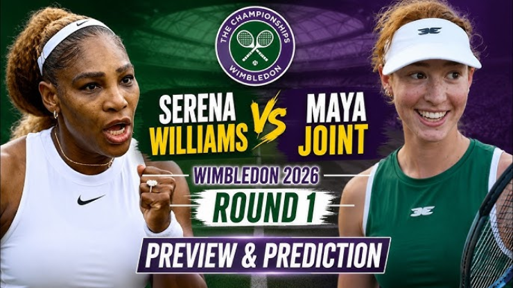 Serena tái xuất Wimbledon sau 4 năm, biến Centre Court thành tâm điểm 