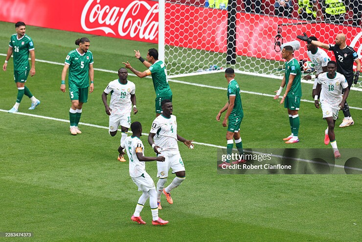 Diarra mở tỷ số cho Senegal