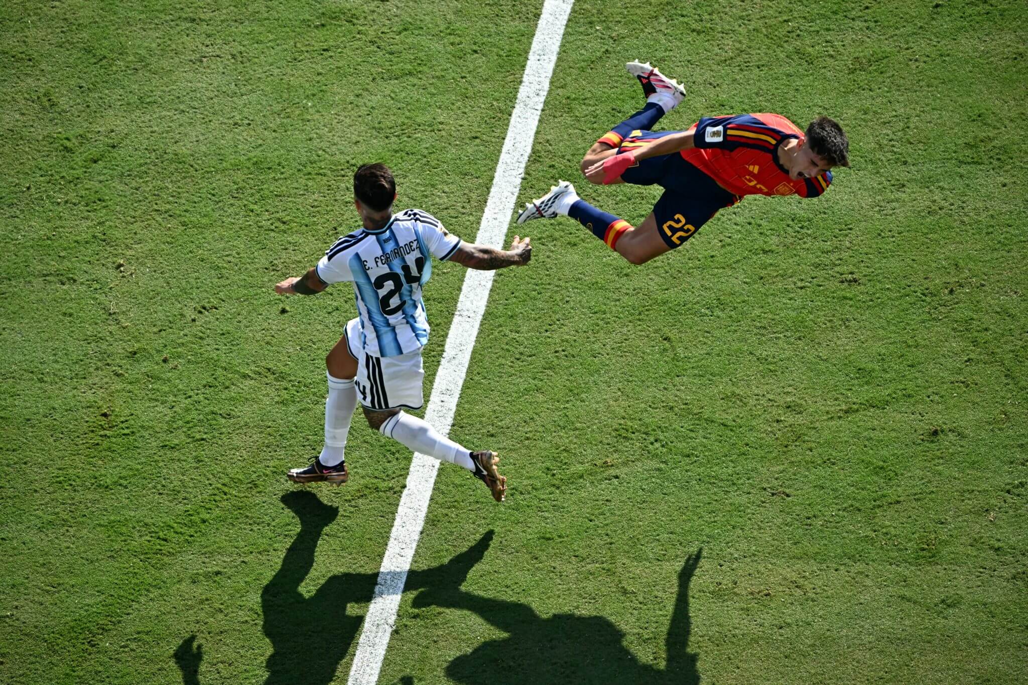 Các cầu thủ Argentina để lại hình ảnh xấu xi tại World Cup 2026