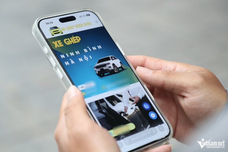 Lực lượng chức năng mạnh tay xử lý với "xe dù", xe hợp đồng trá hình. Ảnh: Đình Hiếu