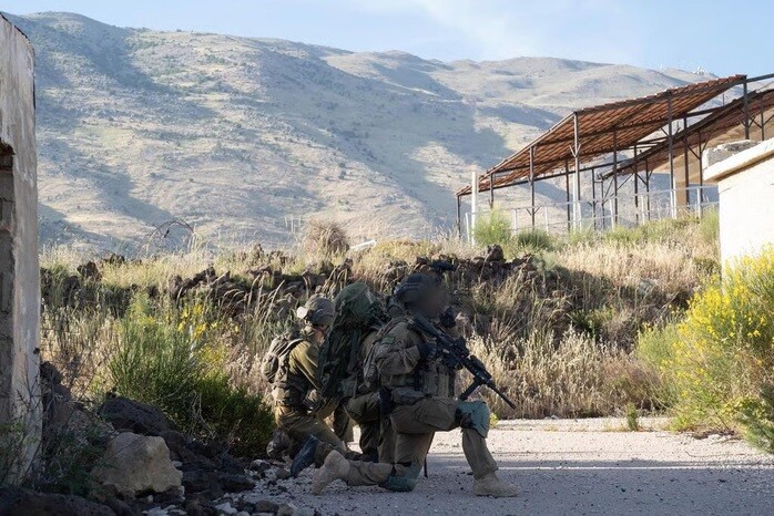 Binh lính IDF tại Syria. Ảnh: IDF