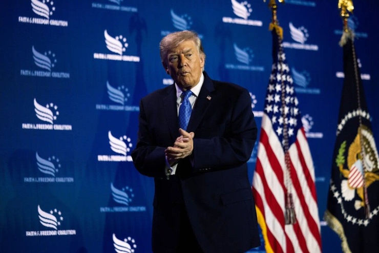 Tổng thống Mỹ Donald Trump. Ảnh: NYT