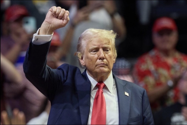 Tổng thống Mỹ Donald Trump. Ảnh: EPA
