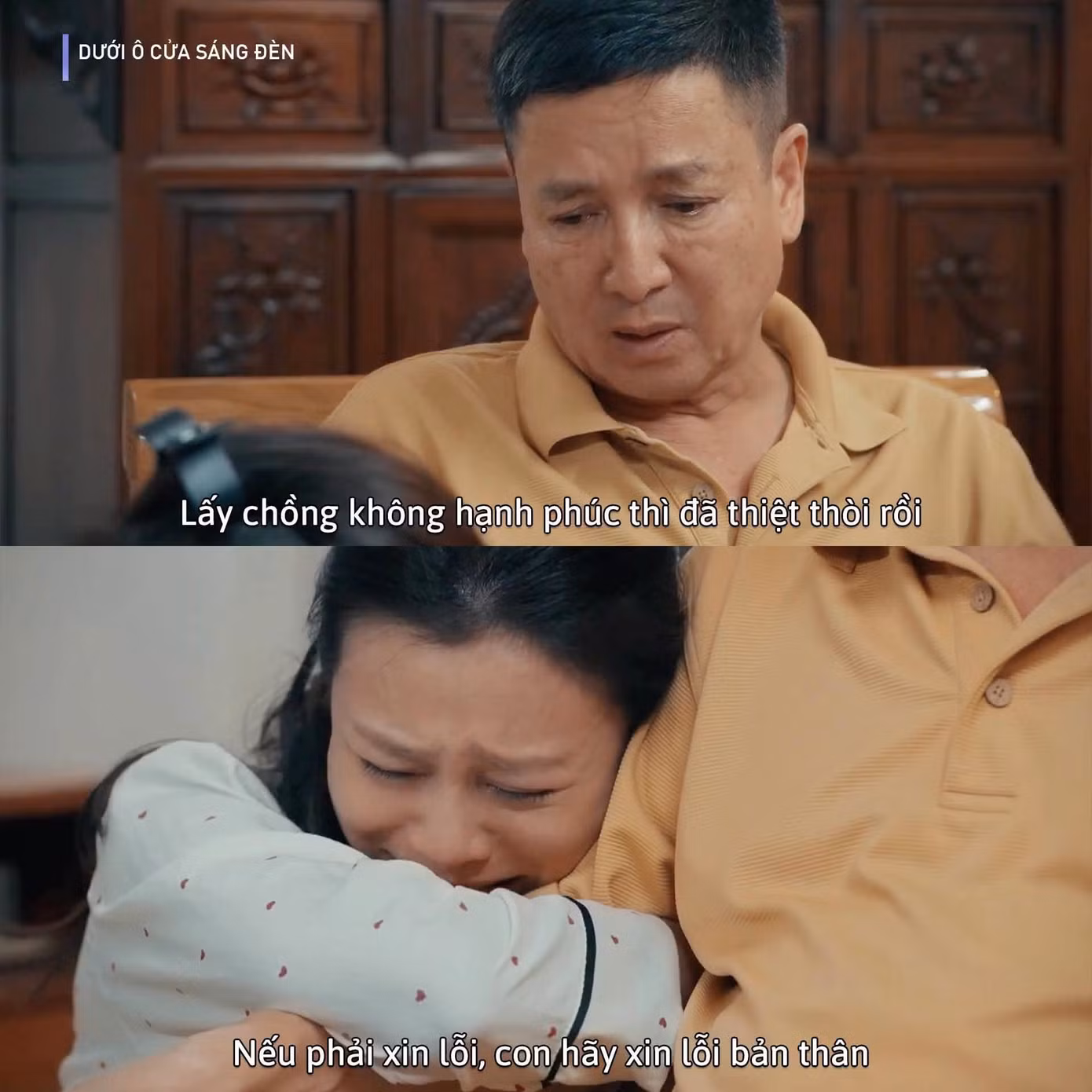 Diệu lâm vào khó khăn khiến người cha như ông Đăng xót thương con gái.