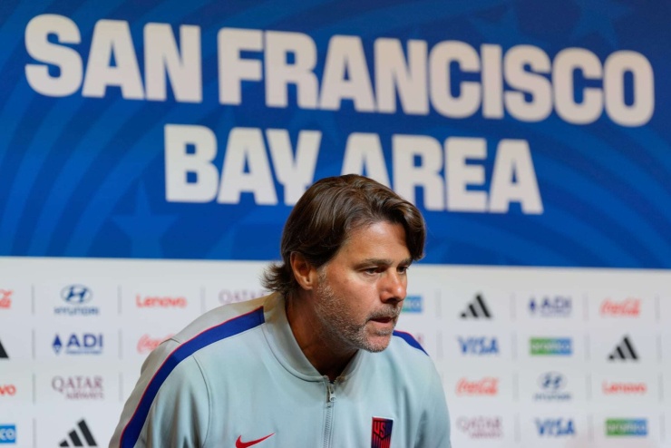 HLV Mauricio Pochettino. Ảnh: AP.