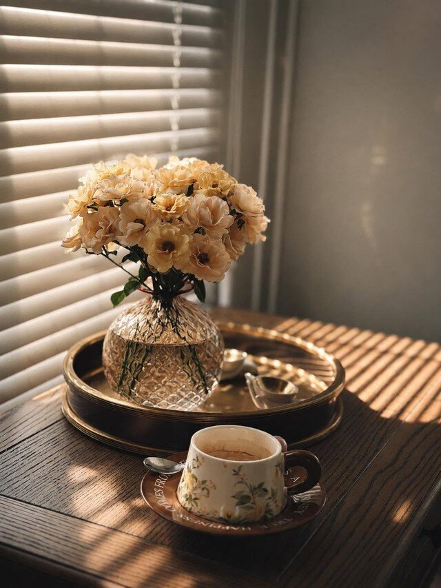 Khoảnh khắc bình yên của Phương Oanh.