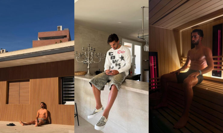 Ferran Torres đăng ảnh những khoảnh khắc đời thường trong căn nhà của mình. Ảnh: Instagram Ferran Torres