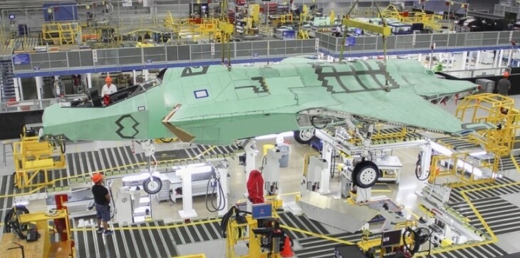 Sản xuất máy bay F-35 tại Fort Worth, Texas, (Mỹ). (Nguồn: MW)