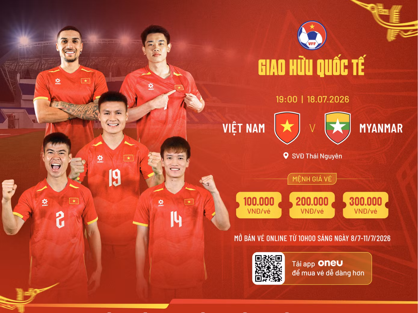 Bất ngờ với giá vé xem đội tuyển Việt Nam đá Myanmar chuẩn bị cho ASEAN Cup 2026 - 2