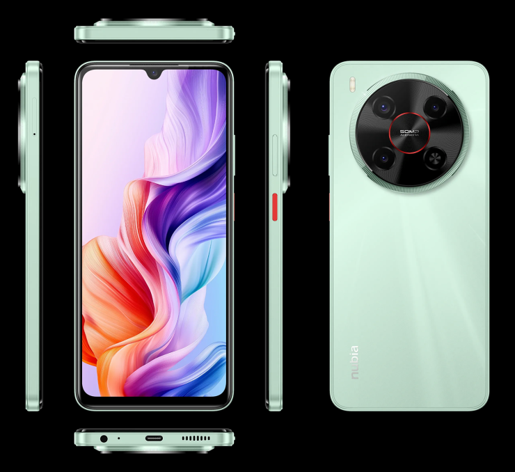Nubia V70 Max có thời lượng pin vượt trội trong cùng phân khúc. Ảnh: ZTE