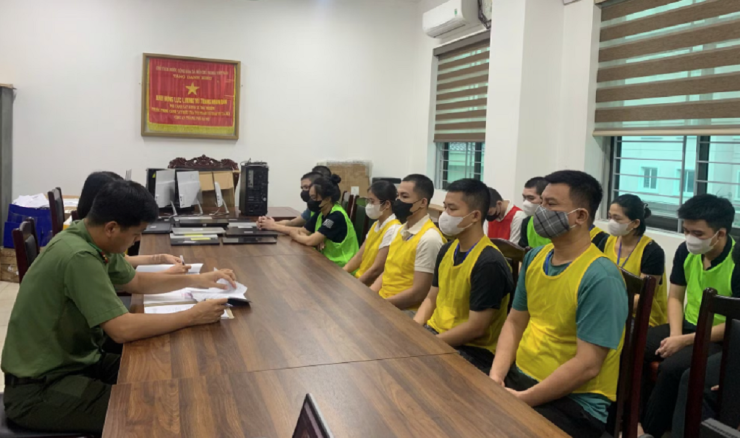 Các đối tượng trong vụ án. Ảnh: X.M
