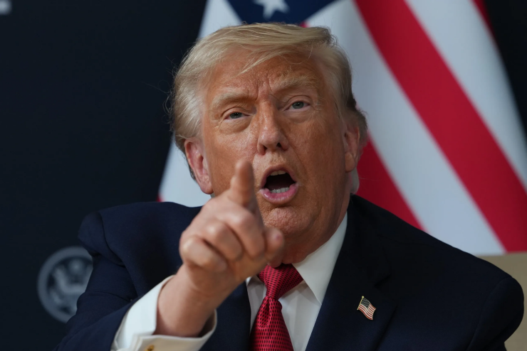 Tổng thống Mỹ Donald Trump. Ảnh AP