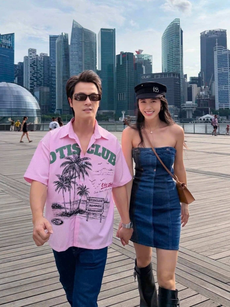 Đăng Khôi gây chú ý lời hẹn 'yêu thêm nhiều kiếp nữa' với bà xã hot mom nhân ngày đặc biệt - 3