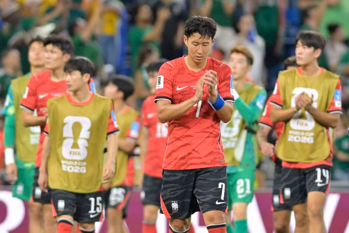 Đội tuyển Hàn Quốc bị cho là trải qua VCK World Cup tệ nhất lịch sử