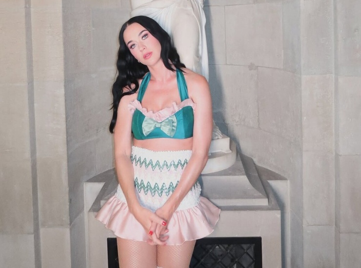 Katy Perry trong chuyến lưu diễn ở Đức. Ảnh: Instagram