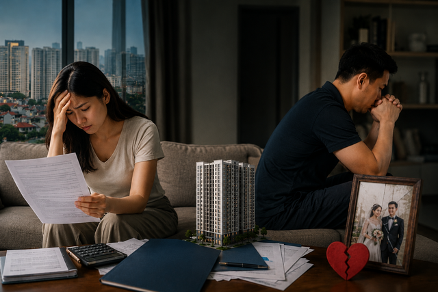 Vay hơn 3 tỷ mua căn hộ Hà Nội, người chồng hối hận vì suýt mất cuộc hôn nhân.