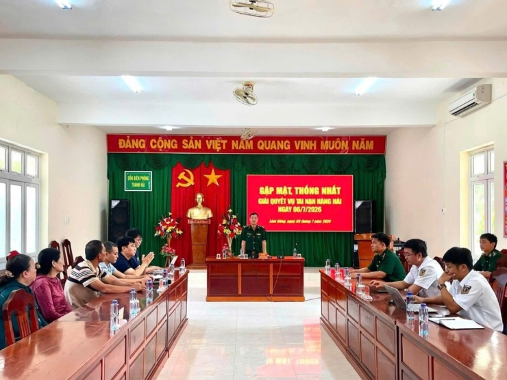 Toàn cảnh buổi làm việc (Ảnh: B.H)
