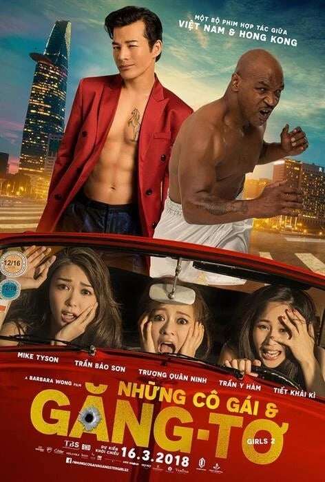 Poster phim Girls 2: Những cô gái và găng tơ. Ảnh: NSX