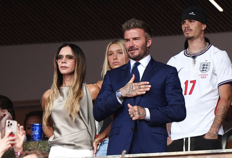 Nhà Beckham ăn mừng khi tuyển Anh vào bán kết World Cup - 6