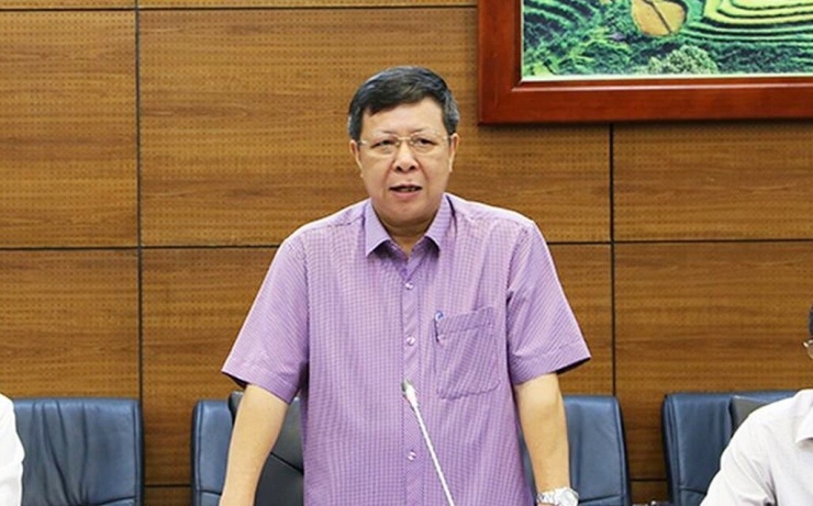 Ông Lê Ngọc Hưng, cựu Phó chủ tịch UBND tỉnh Lào Cai. (Ảnh: Tuấn Minh)
